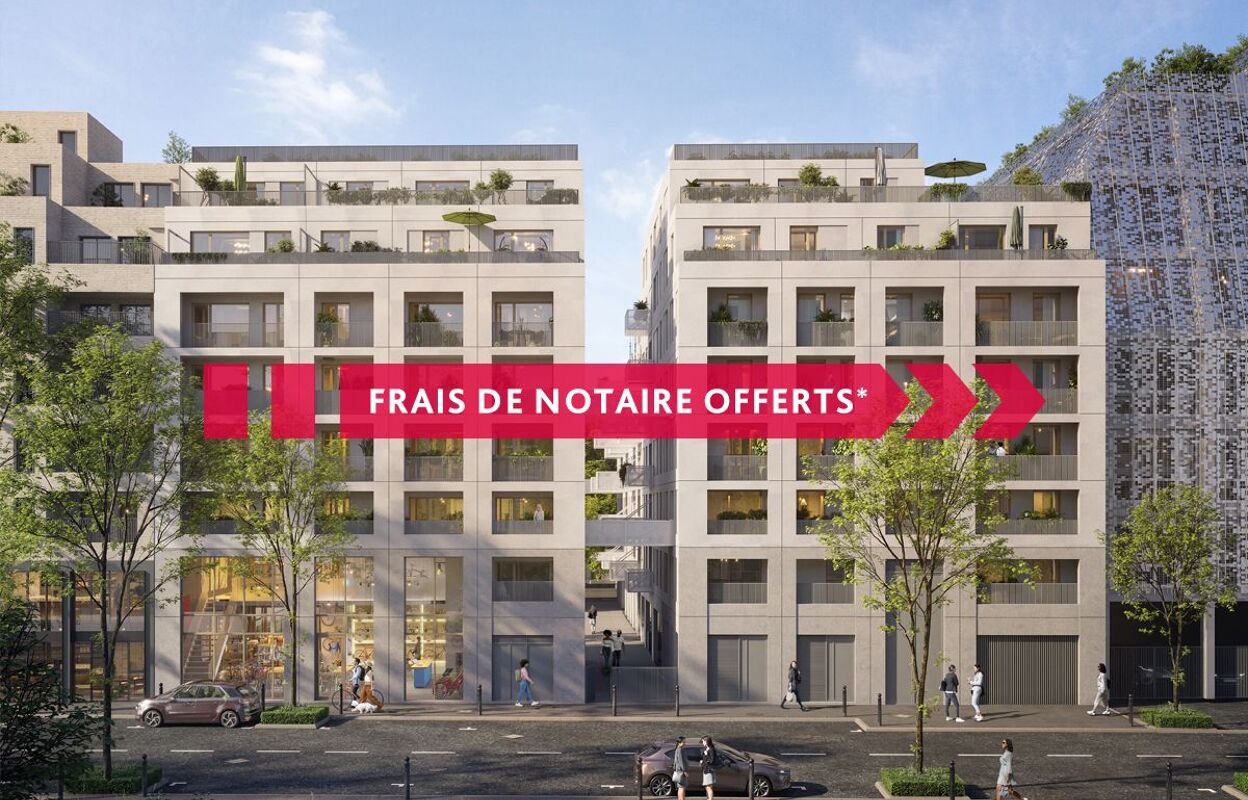 appartement neuf T2, T4, T5 pièces 47 à 90 m2 à vendre à Vitry-sur-Seine (94400)