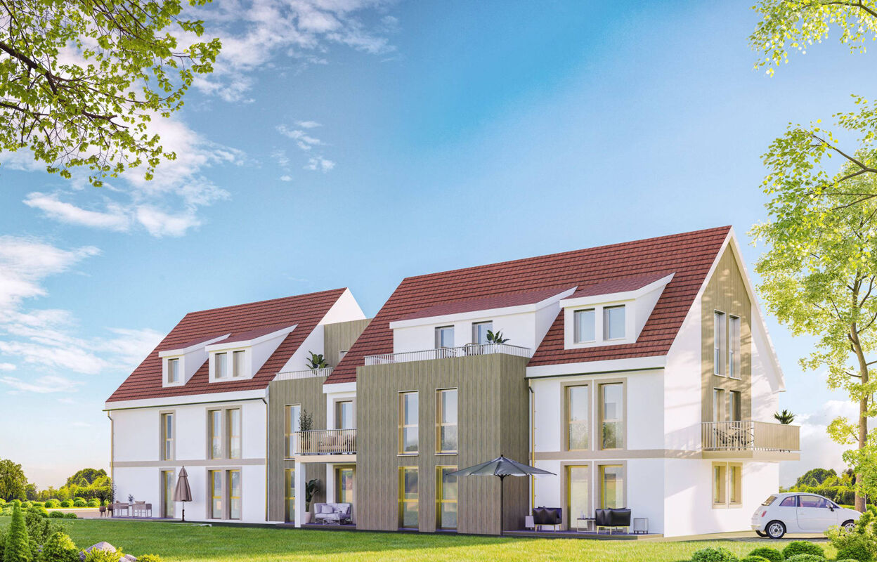 appartement neuf T3, T4 pièces 60 à 75 m2 à vendre à Obernai (67210)