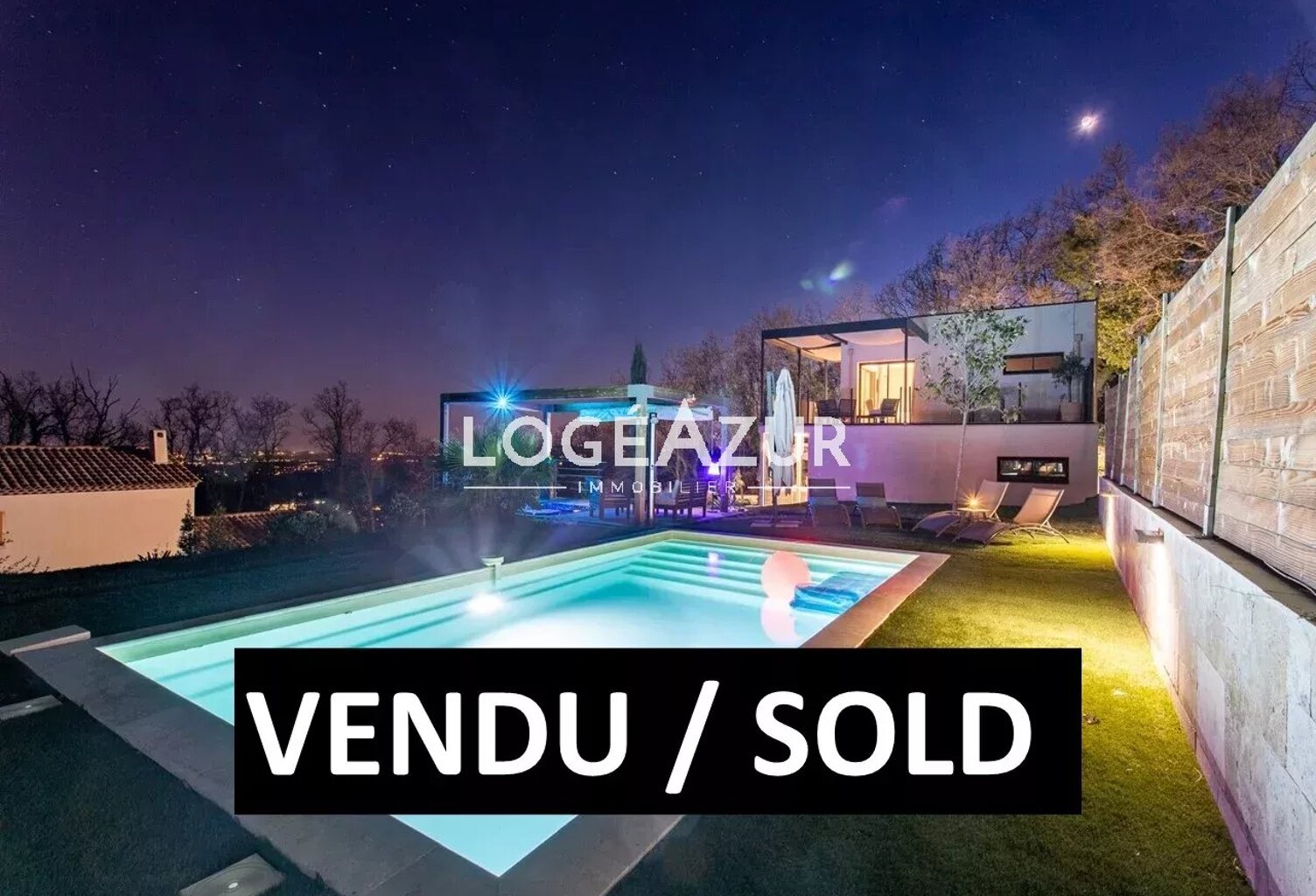 VENTE VILLA CONTEMPORAINE VENCE — photo 1