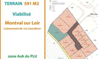 Terrain  591 m² à vendre à Montval-sur-Loir (72500)