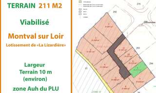 Terrain  211 m² à vendre à Montval-sur-Loir (72500)