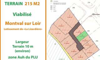 Terrain  215 m² à vendre à Montval-sur-Loir (72500)