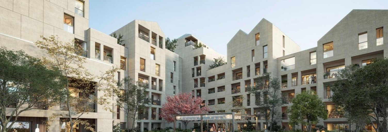 Appartement neuf T2, T3, T4, T5 Pièce 47 à 128 m² à vendre à Bordeaux (33000)