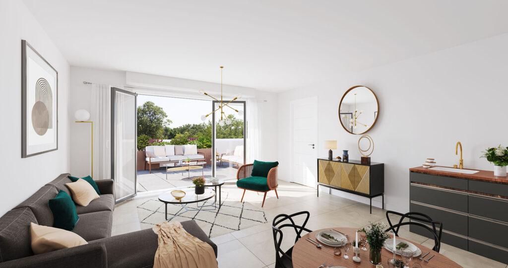 Appartement neuf 3 pièces 58 m²