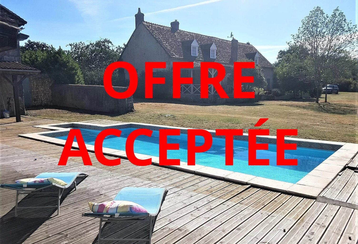 Maison avec piscine à vendre proche La Trimouille 86 — photo 1