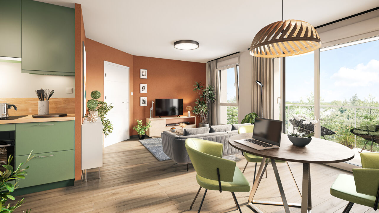 appartement neuf T2, T3, T4 pièces 45 à 98 m2 à vendre à Berck (62600)