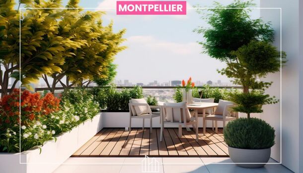 Appartement 4 pièces  à vendre Montpellier 34000