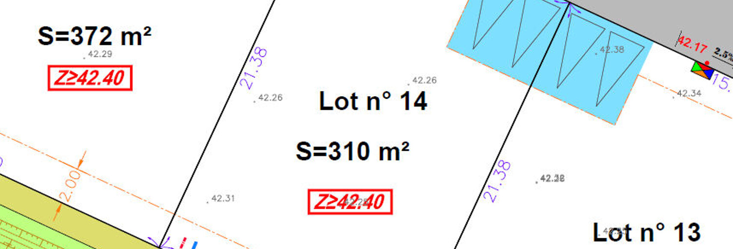 Terrain  310 m² à vendre à Vieillevigne (44116)