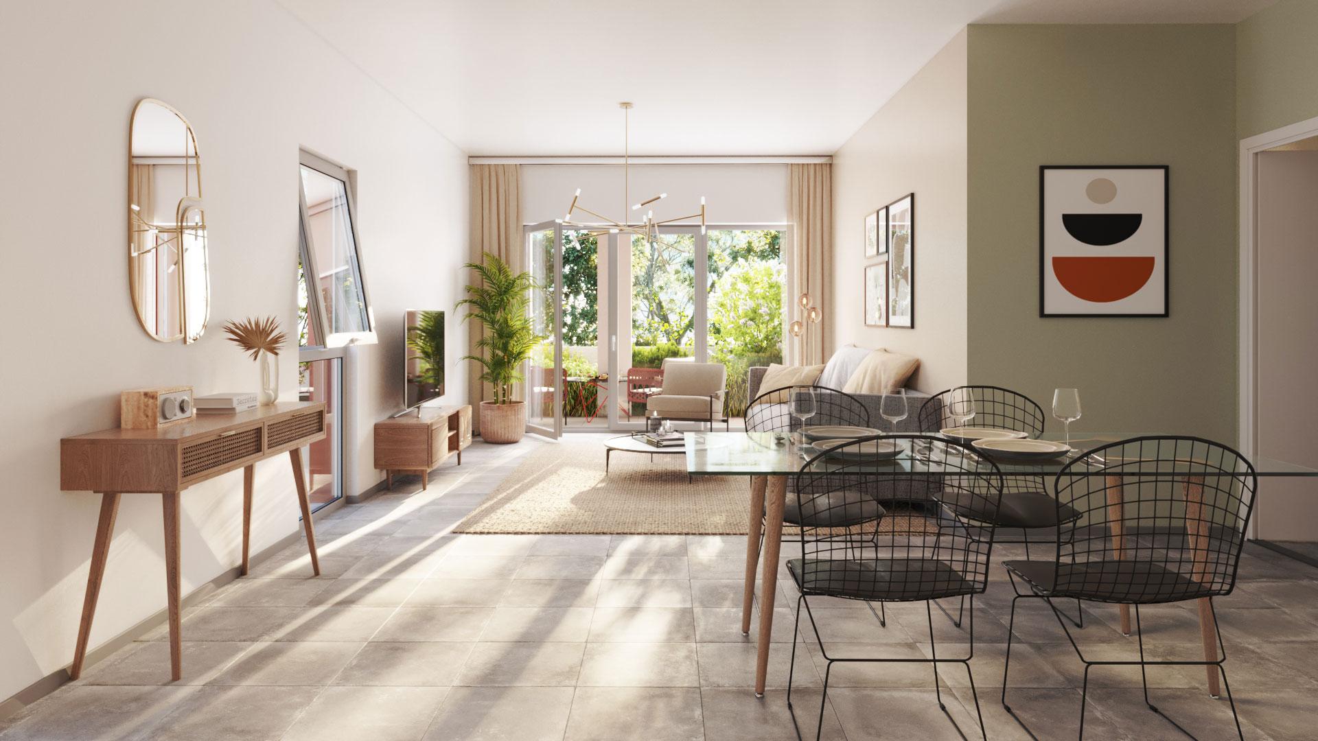 Appartement neuf 3 pièces 62 m²