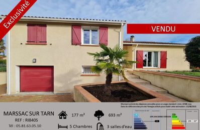 maison 7 pièces 177 m2 à vendre à Marssac-sur-Tarn (81150)