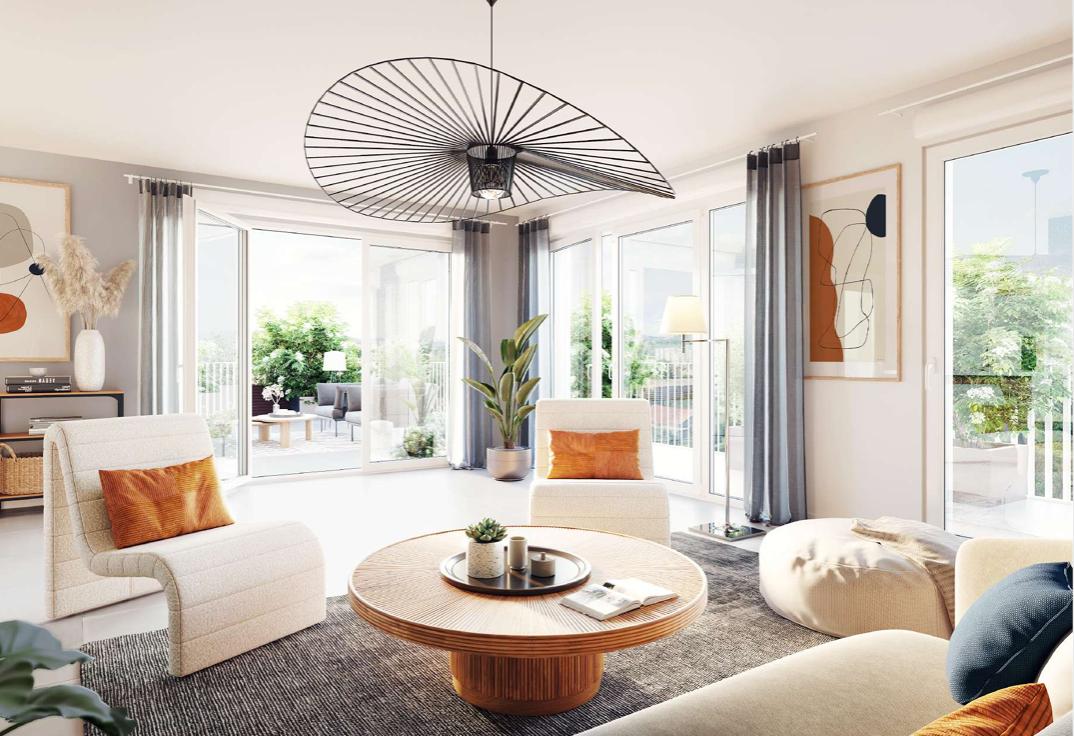 Appartement neuf 2 pièces 46 m²