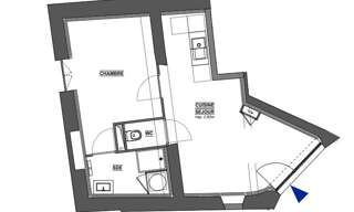 Appartement 2 Pièces 36 m² à vendre à Tarare (69170)