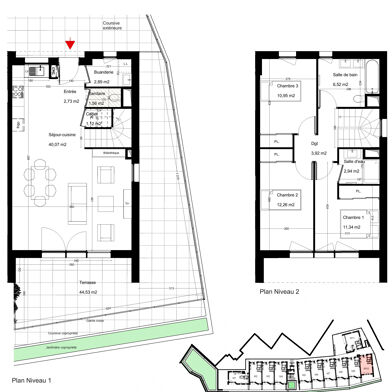 Maison 4 pièces 277000 €
