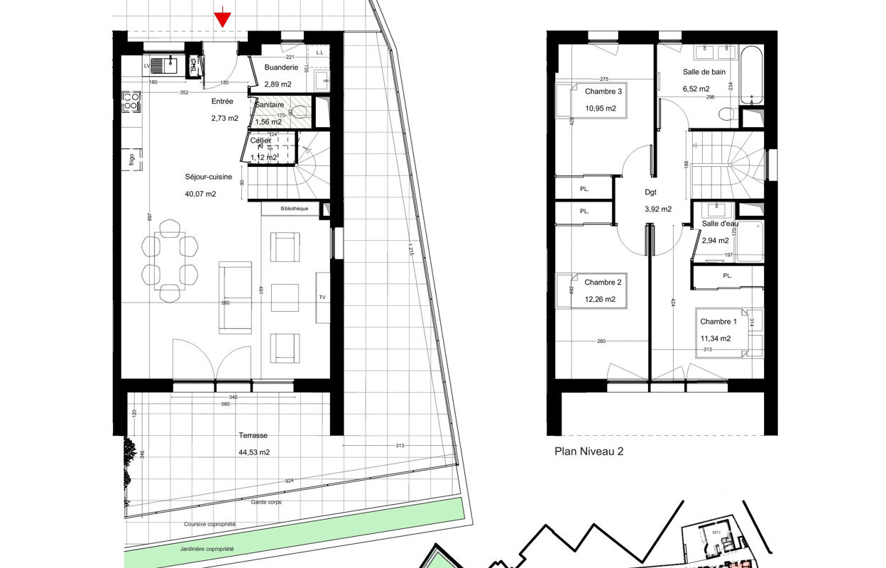 maison 4 pièces 96 m2 à vendre à Roanne (42300)