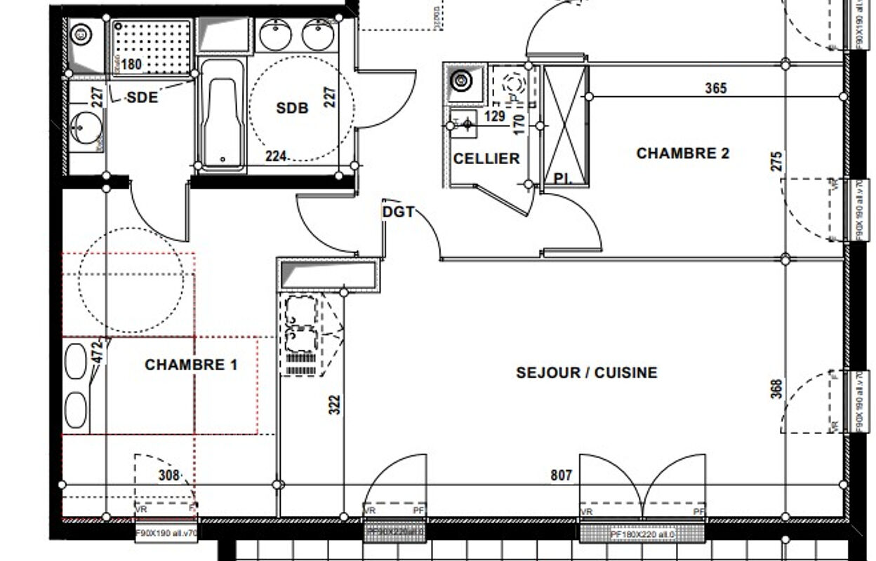 appartement 4 pièces 89 m2 à vendre à Lons (64140)