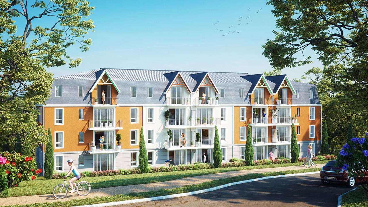 appartement neuf T1, T2, T3, T4 pièces 36 à 91 m2 à vendre à Pont-l'Évêque (14130)