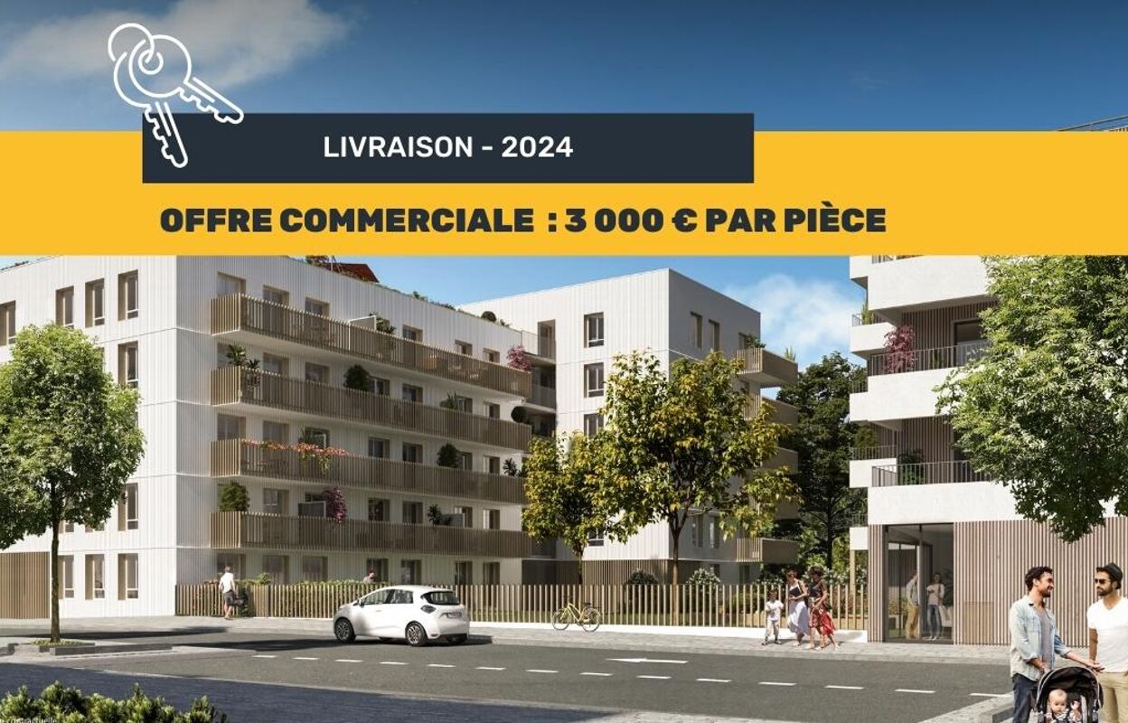 appartement neuf T4 pièces 80 m2 à vendre à Cesson-Sévigné (35510)