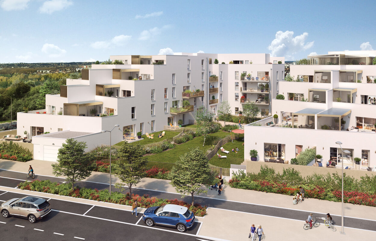appartement neuf T2, T3, T4 pièces 40 à 101 m2 à vendre à Fleury-sur-Orne (14123)