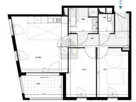 Aix En Provence 3P 64 M² — photo 2