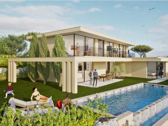Projet Villa neuve vue mer Les Issambres — photo du bien