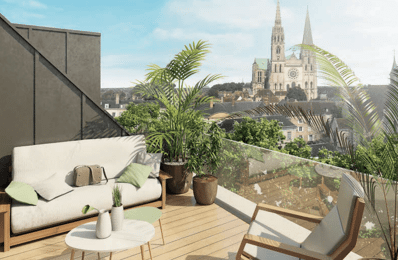 appartement neuf T3, T4 pièces 60 à 83 m2 à vendre à Chartres (28000)