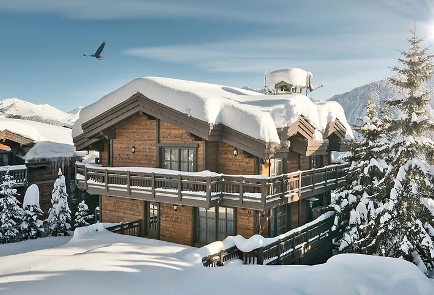 CHALET DE LUXE A COUCHEVEL 1850 JUSQU'A 12 PERSONNES — photo 1