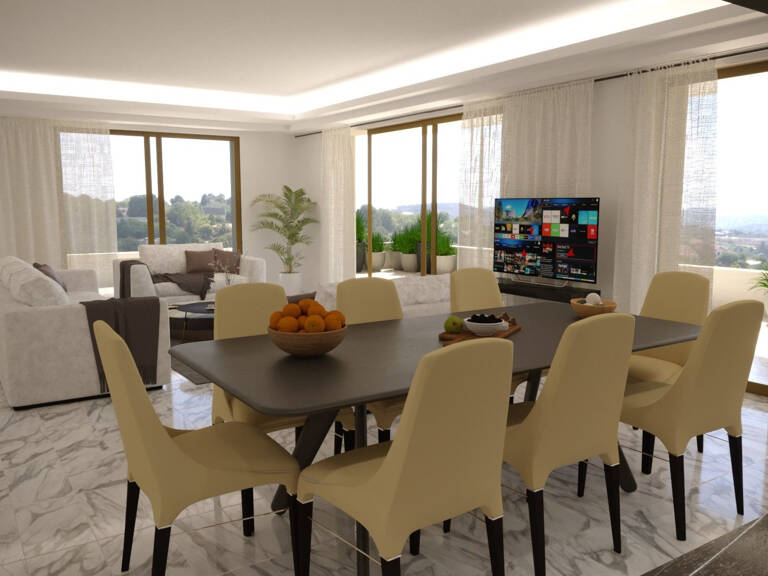 CANNES CALIFORNIE T4 DE 115M2 TERRASSE 58M2 VUE MER AVEC STU — photo 1