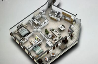 appartement 4 pièces 90 m2 à vendre à Menton (06500)