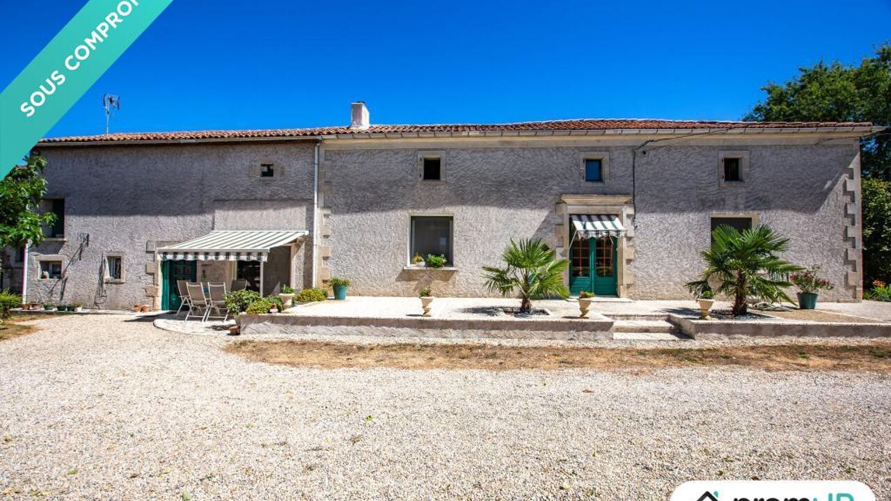 maison 4 pièces 124 m2 à vendre à Juillé (16230)