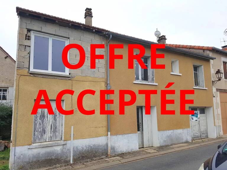 Maison à renover à vendre proche Montmorillon, Vienne 86 — photo 1