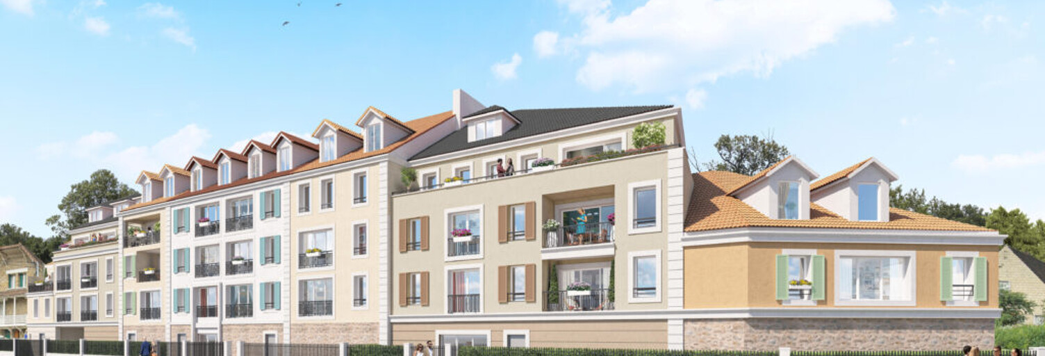 Appartement neuf T3, T4, T5 Pièce 56 à 92 m² à vendre à Brou-sur-Chantereine (77177)