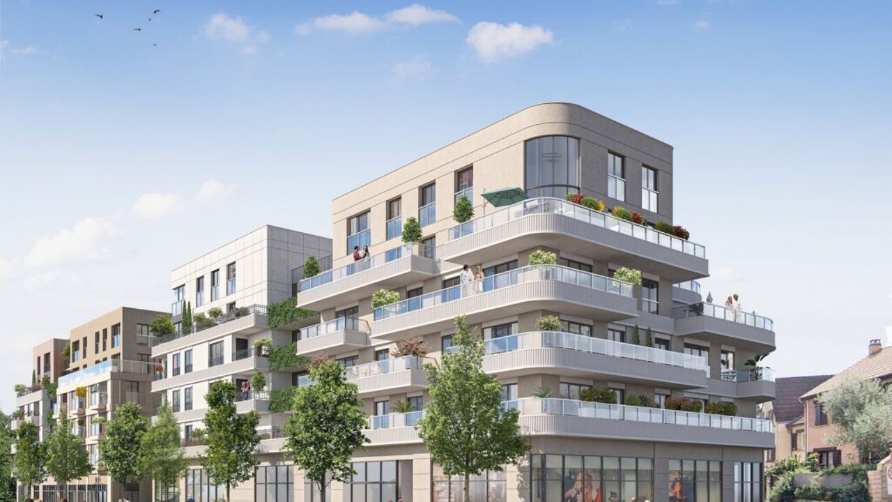 appartement neuf T2, T3, T4, T5 pièces 41 à 107 m2 à vendre à Bondy (93140)