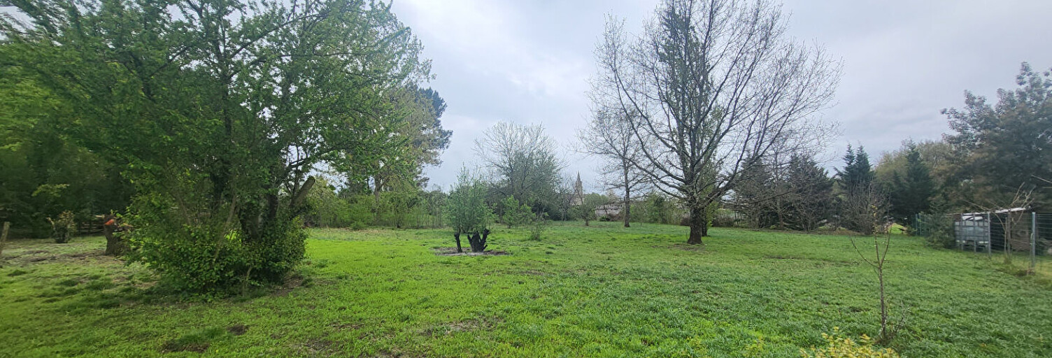 Terrain  1000 m² à vendre à Blaye (33390)