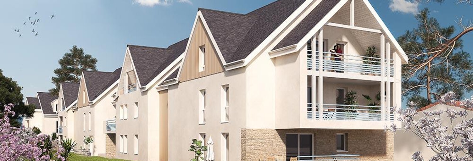Appartement neuf T2, T3 Pièce 41 à 65 m² à vendre à La Baule-Escoublac (44500)