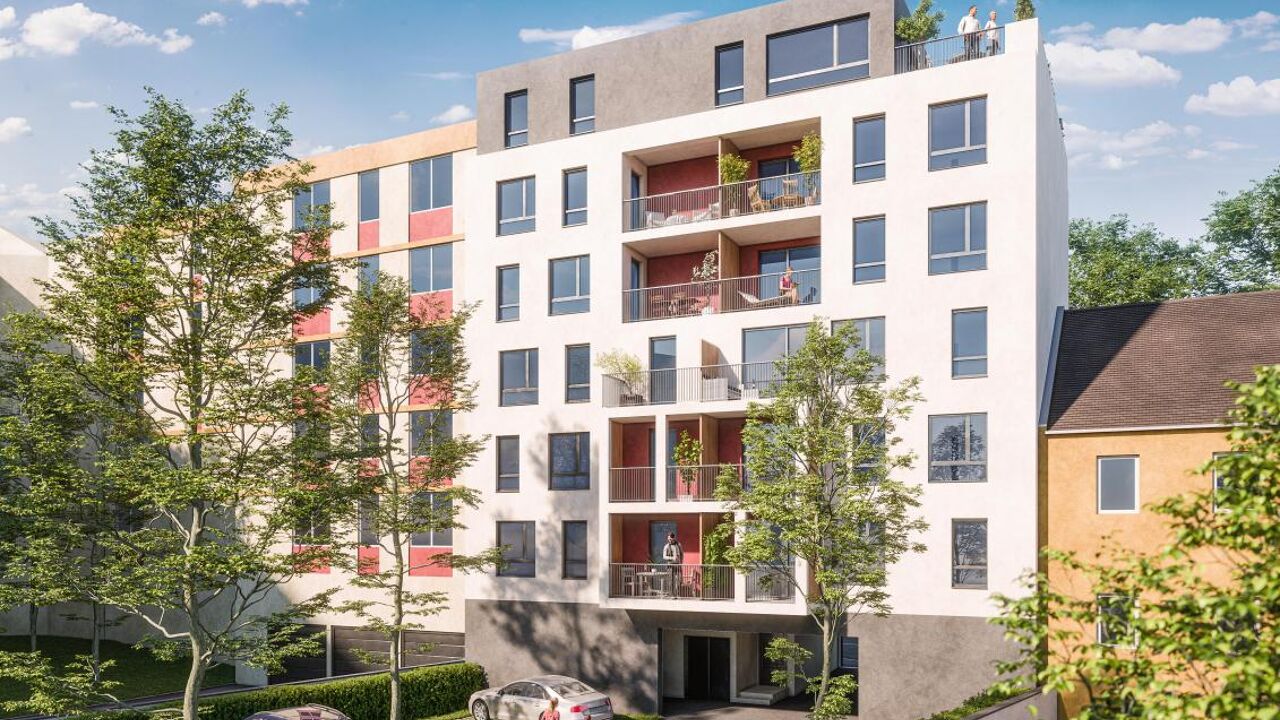 appartement neuf T1, T2 pièces 24 à 45 m2 à vendre à Metz (57000)