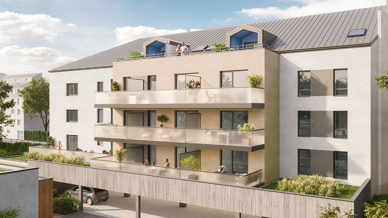 appartement neuf T1, T2, T3, T4 pièces 28 à 79 m2 à vendre à Nancy (54000)