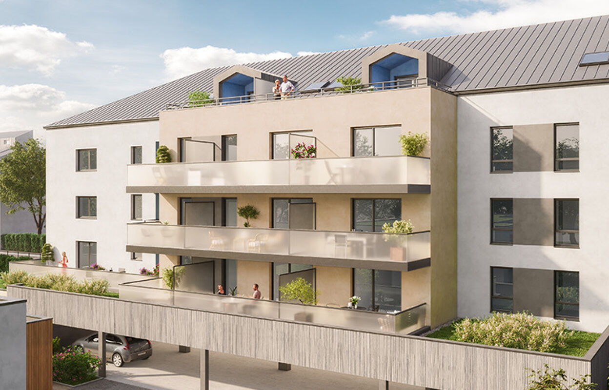 appartement neuf T1, T2, T3, T4 pièces 28 à 79 m2 à vendre à Nancy (54000)