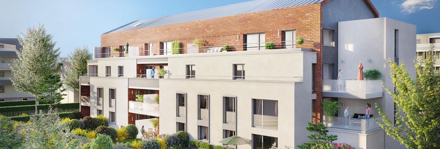 Appartement neuf T2, T3 Pièce 41 à 72 m² à vendre à Toulouse (31000)