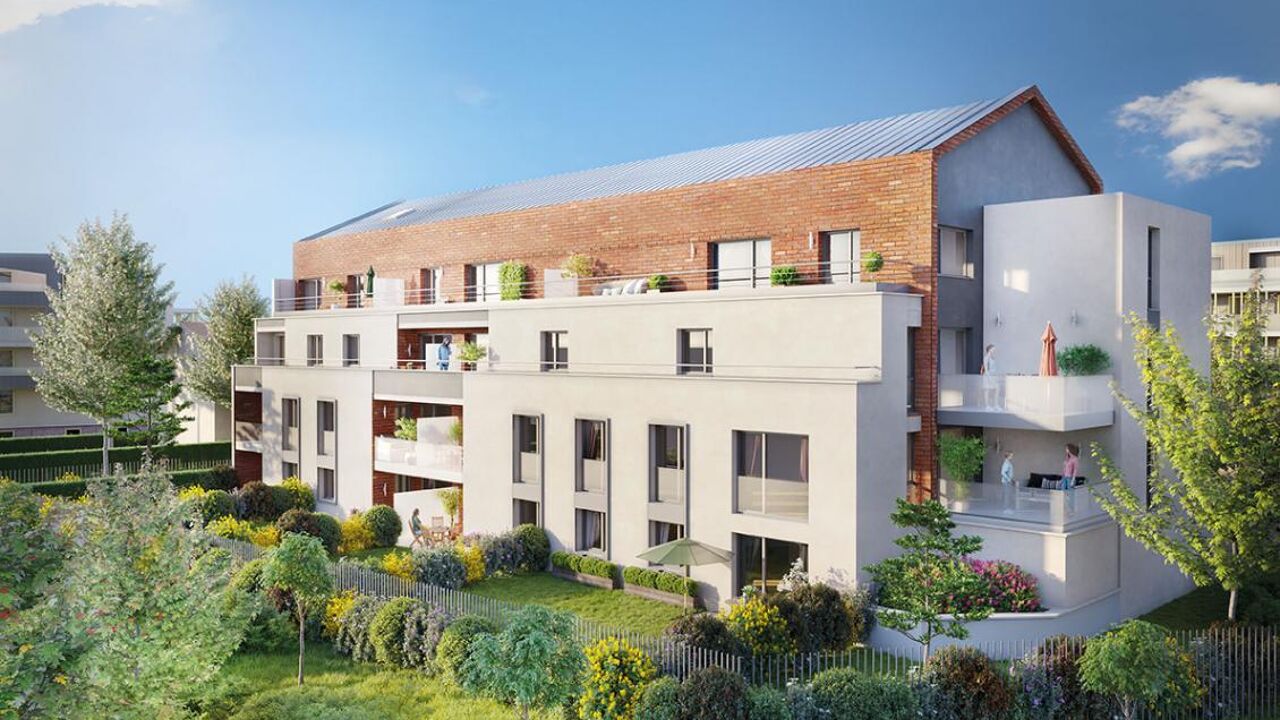 appartement neuf T2, T3, T4 pièces 36 à 73 m2 à vendre à Toulouse (31000)