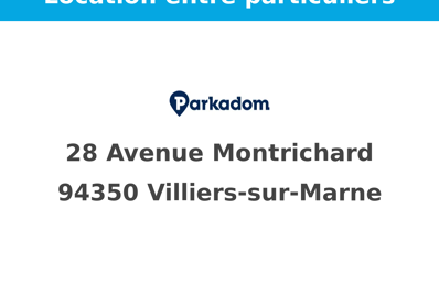 location garage 75 € CC /mois à proximité de Montfermeil (93370)