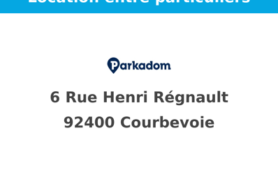 location garage 100 € CC /mois à proximité de Puteaux (92800)