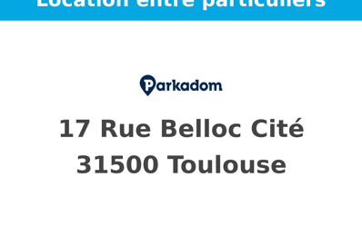 location garage 130 € CC /mois à proximité de Toulouse (31500)