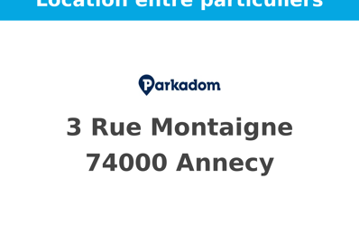 location garage 140 € CC /mois à proximité de Seynod (74600)