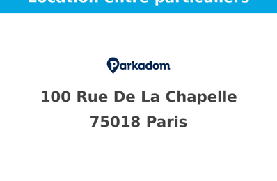 location garage 135 € CC /mois à proximité de Saint Ouen (93400)