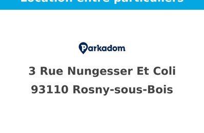 location garage 70 € CC /mois à proximité de Noisy-le-Sec (93130)