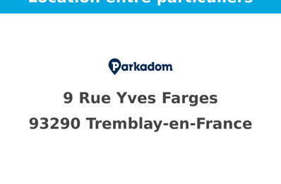 location garage 90 € CC /mois à proximité de Juilly (77230)