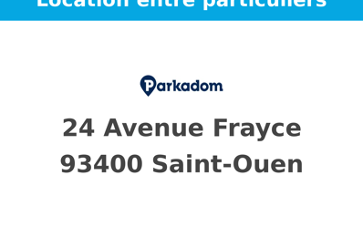 location garage 90 € CC /mois à proximité de Aubervilliers (93300)