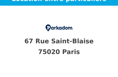 location garage 120 € CC /mois à proximité de Saint-Mandé (94160)