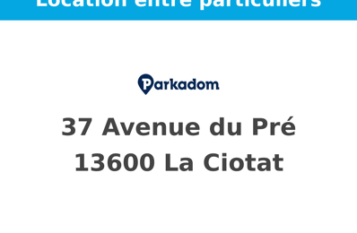 location garage 150 € CC /mois à proximité de La Ciotat (13600)