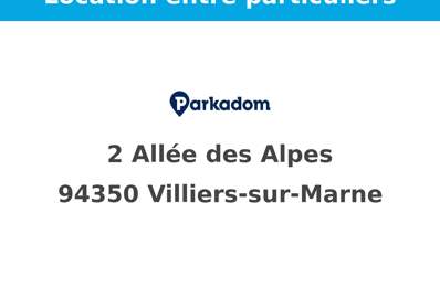 location garage 60 € CC /mois à proximité de Noisy-le-Grand (93160)